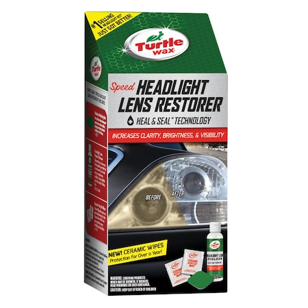 Turtle Wax Turtle Wax Glass/Metal/Plastic Headlight Restorer Kit 53279